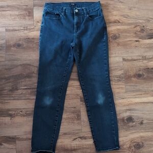 Express Women's Dark Blue Skinny Jeans